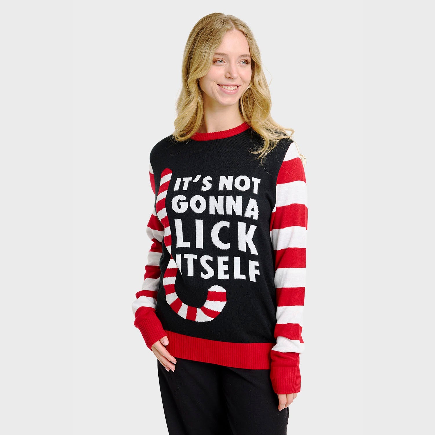Candy Cane Christmas Sweater β Women